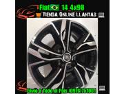 Llanta Brasil FIAT 14 4X98 NUEVAS