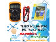 TESTER MULTÍMETRO DIGITAL YX-830D+