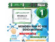 MEMORIA RAM PC 4GB DDR3/1600MHZ MACROVIP