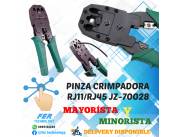 PINZA CRIMPADORA RJ45/RJ10/RJ11 4P 6P 8P JZ-70028