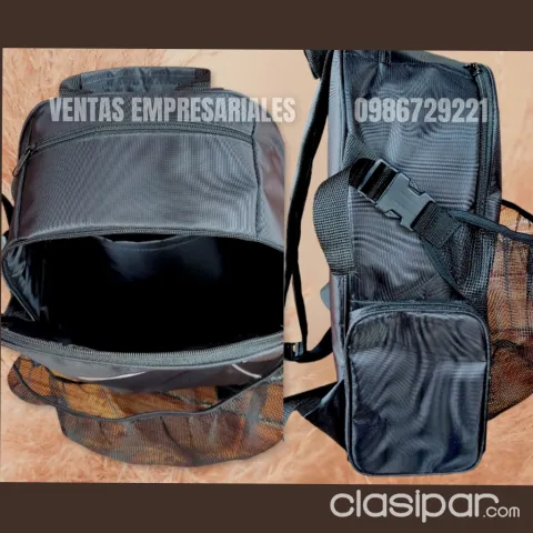 Mochilas por mayor. Somos fabricantes.