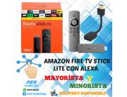 AMAZON FIRE TV STICK LITE CON ALEXA