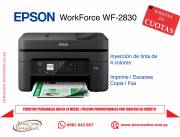 Impresora Multifuncional Epson WorkForce WF-2830. Adquirila en cuotas!