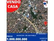 EN VENTA AMPLIA PROPIEDAD A 4 CUADRAS DE LA TERMINAL DE DE ASUNCIÓN - BO.SAN PABLO 🏠🌳