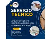Electricista *Servicio Tecnico Camara de Seguridad CCTV *Aire Acondicionado Asuncion