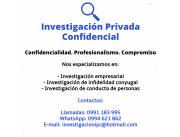 INVESTIGACION PRIVADA DETECTIVE PRIVADO EN PARAGUAY