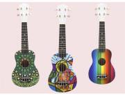 Ukelele - practico, divertido y con funda de regalo