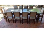 Juegos de comedor de madera maciza