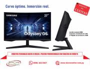Monitor Samsung Odyssey G5 27” Curvo. Adquirilo en cuotas!
