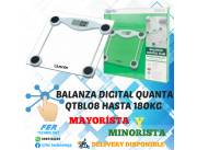 BALANZA PERSONAL DIGITAL QUANTA QTBL08 180KG