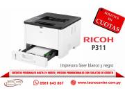 Impresora monocromática Ricoh P311. Adquirila en cuotas!
