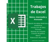 Trabajos de Excel