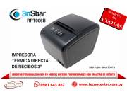Impresora Termica Directa 3nStar RPT006B. Adquirila en cuotas!