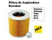 Filtro para Aspiradora Karcher WD2 y WD3