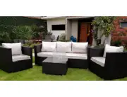 Juego de Living 5 lugares ratán sintético MG012