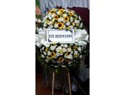 Coronas de flores para difunto
