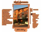 Alquilo departamento de dos habitaciones