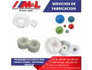 Servicio de Fabricación / Confección de Engranajes de Plástico
