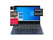 NOTEBOOK LENOVO IDEAPAD RYZEN5-3500U/8GB/256GB SSD/14 FHD/AMD RADEON VEGA 8/