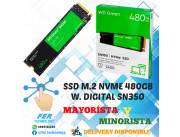 SSD M.2 480GB NVME WESTERN DIGITAL SN350