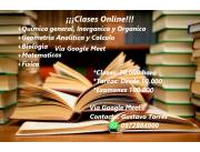 ¡¡¡Clases Online!!!