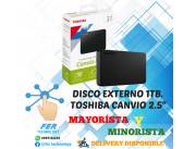 ¡¡OFERTA EXCLUSIVA!! 🥳DISCO DURO EXTERNO 1TB TOSHIBA 2.5😍