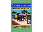 Mini parques infantiles de madera