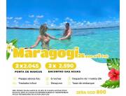 Excursión a las playas de Maragogi, estado brasileño de Alagoas, ene. 2023