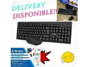 COMBO TECLADO Y MOUSE INALAMBRICO HAVIT HV-KB257