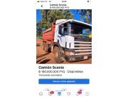 Vendo Camion Volquete Scania 124-400