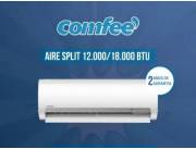 AIRE SPLIT COMFEE 12000 BTU !! NUEVOS CON 2 AÑOS DE GARANTIA !! HACEMOS DELIVERY ....