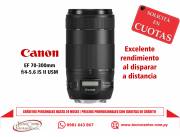 Lente Canon EF 70-300mm F/4-5.6 IS II USM. Adquirila en cuotas!