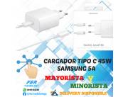 CARGADOR SAMSUNG TIPO C 45W 5A