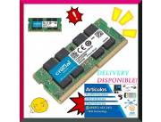 MEMORIA RAM NOTEBOOK 8GB DDR4/2666MHZ CRUCIAL