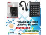 TECLADO NUMERICO USB HAVIT HV-NK01