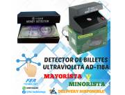 DETECTOR DE BILLETES FALSOS AD-118AB