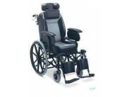 silla de ruedas reforzada relajación de piernas y espalda