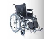 silla de rueda con relajación de piernas