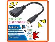 CABLE MICRO HDMI A HDMI HEMBRA