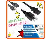 CABLE POWER 10A P/FUENTE AMERICANO