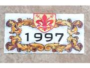 Hermosas placas, números de casas, carteles, escudos de armas. En Paraguay