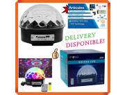 ESFERA LED INOVA EL-063 C/ BLUETOOTH Y USB
