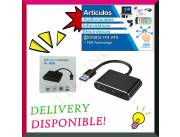 USB 3.0 A HDMI DUAL SPLITTER