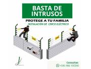 Basta de Intrusos - Protege a tu Familia con Cerco Eléctrico
