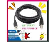 CABLE USB A-B P/ IMPRESORA 10M