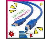 CABLE USB 3.0 A-B P/ IMPRESORA 3 MTS