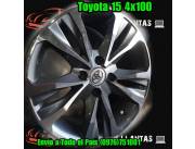 Llanta Toyota 15 4x100 nuevos en caja