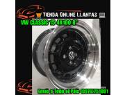 Llanta VW CLASSIC 15 4X100 8 nuevos