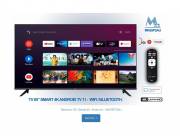 TV SMART MTEK 65" 4K Android 11