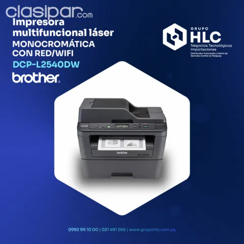 Impresora Brother DCP-L2540DW Multifunción Laser monocromática